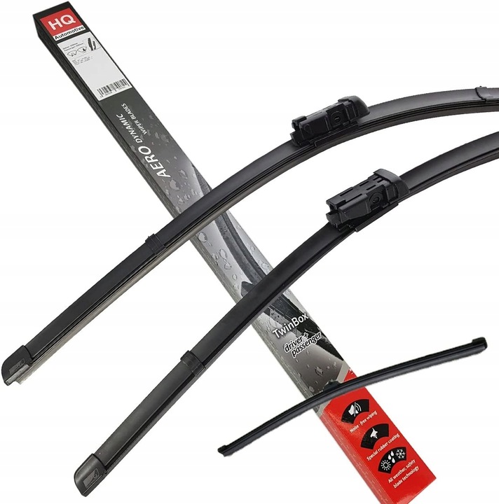 ADB02424HQ4A16213123123 WIPER BLADES HQ AERO DYNAMIC FRONT + REAR