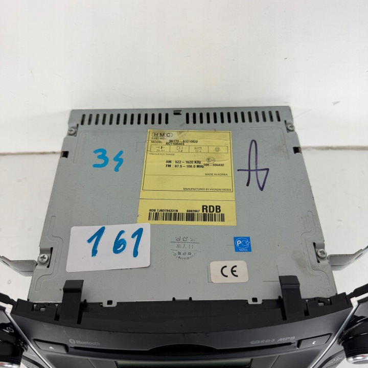 RADIO BLUETOOTH D'USINE LECTEUR CD DISQUES HYUNDAI I30 OE 96170-A6210