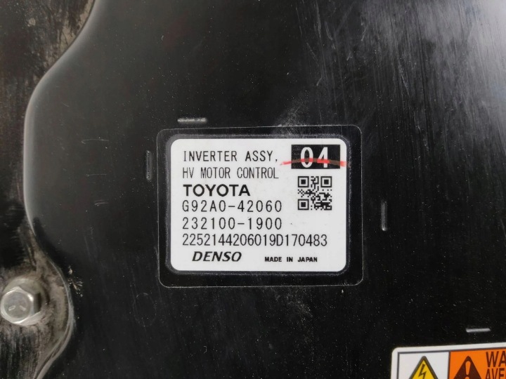 2019 TOYOTA RAV 4 (XA50) INWERTER/PRZETWORNICA TENSION G92A042060