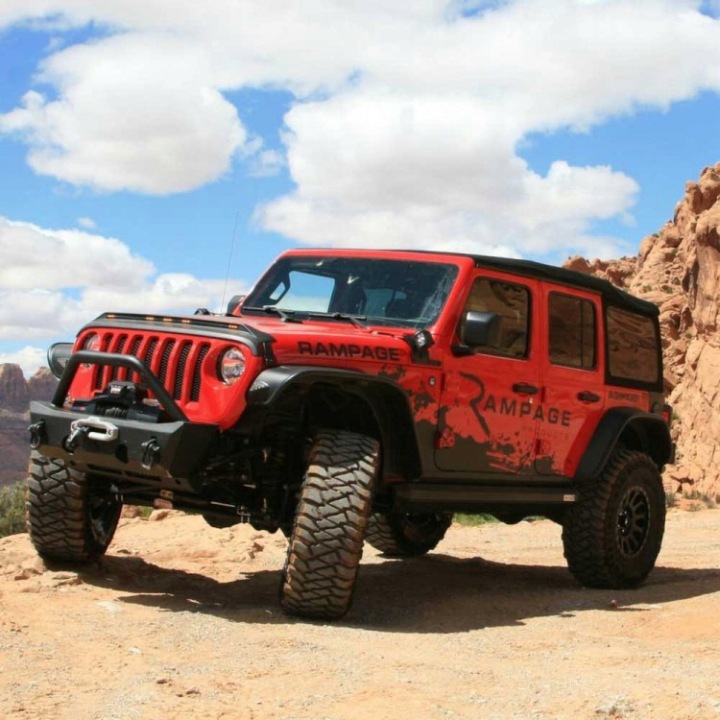 ÉLARGISSEMENTS AILES AVANT ARRIÈRE BUSHWACKER FLAT STYLE JEEP WRANGLER JL
