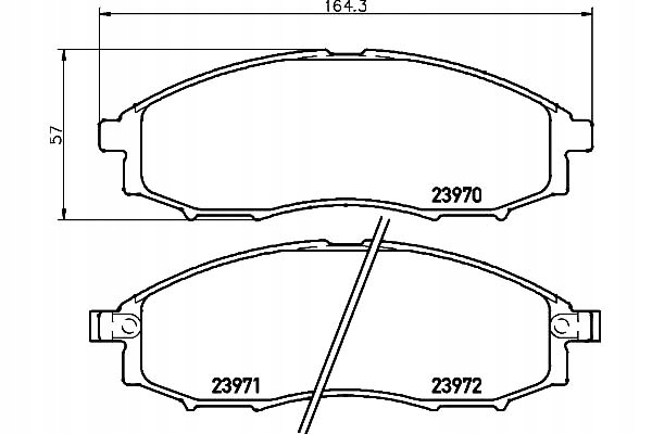 ZAPATAS DE FRENADO HELLA PAGID 410607Z026 4106072025 