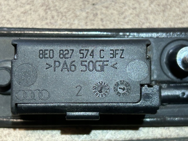 CACHE MICROCONTACT RÉTROÉCLAIRAGE NUMÉROS AUDI A4 B6 A4 B7 A6 C6 BERLINE