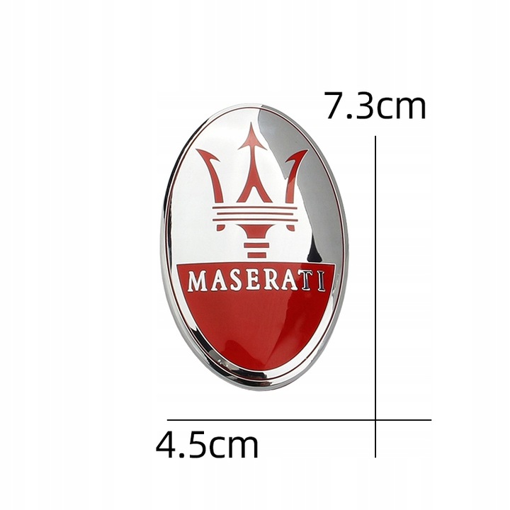 LOGOTIPO EMBLEMA MASERATI GHIBLI GC GT GTS Q4 SQ4 