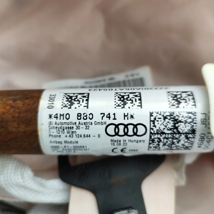 AUDI Q7 4M GAUCHE RIDEAU SÉCURITÉ SRS 2018 4M0880741H