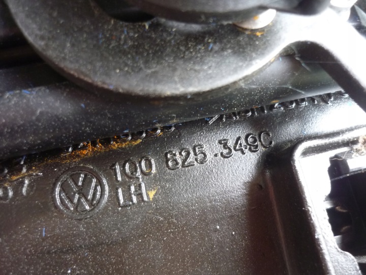 MÉCANISME CHÂSSIS SERVOMOTEUR TOITS GAUCHE ARRIÈRE VW EOS