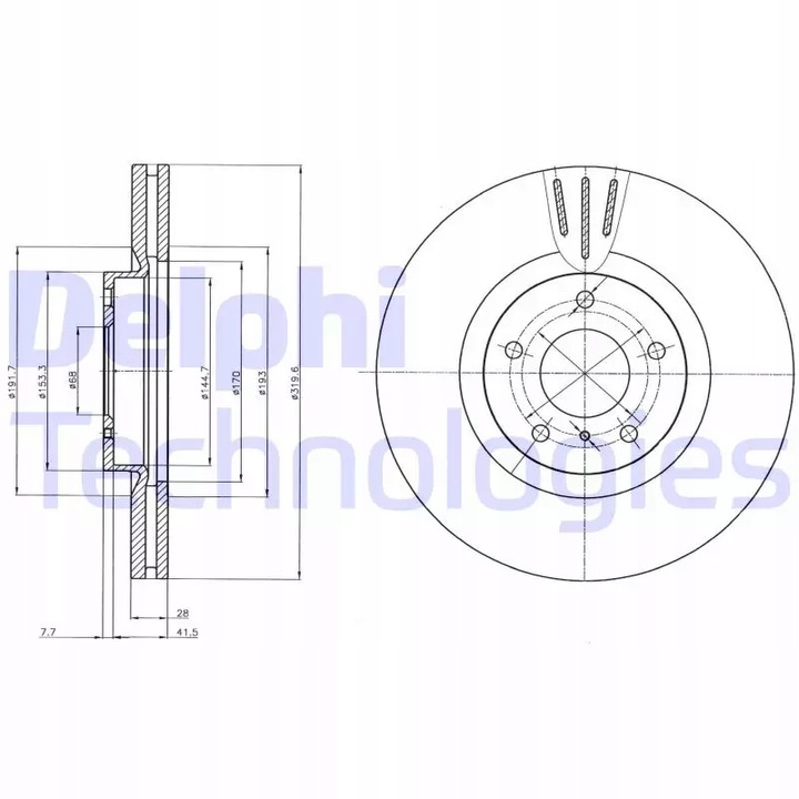 DISC BRAKE photo 5 - milautoparts-fr.ukrlive.com