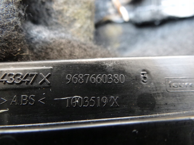 PEUGEOT 508 I CHÂSSIS CARTER LEVIER CHANGEMENTS VITESSE AUTOMATE 9687660380