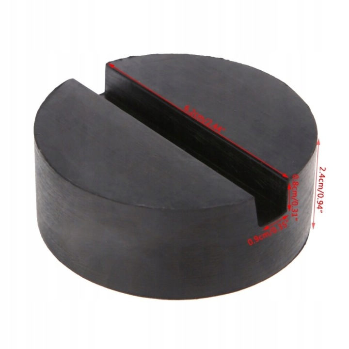 4 TON ÉLÉVATEUR AUTOMOBILE SUPPORT VIS TAPIS CAOUTCHOUC 1 PIÈCE