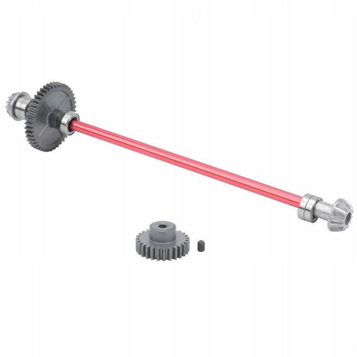CENTRAL ARBRE BOÎTE DE VITESSES VOITURES RC POUR WLTOYS 144001 1:14 RED MOTEUR GEAR