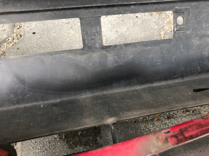 PARE-CHOCS AVANT AVANT TOYOTA RAV4 IV 12-15