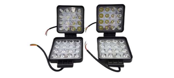 PHARE TRAVAILLÉ DIODE 16-LED PHARES ANTIBROUILLARD