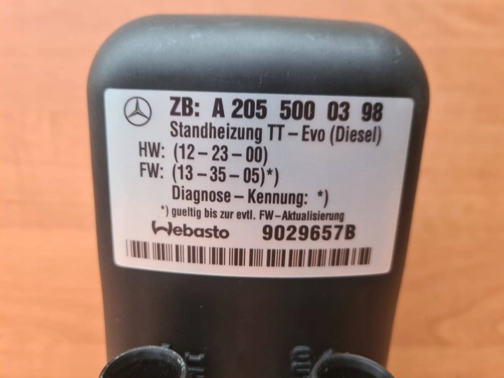WEBASTO MERCEDESA2055000398 W205 TTEVO DIESEL