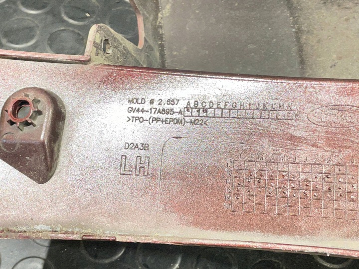 FORD KUGA MK2 II LIFT 16-19 ANGLE GAUCHE PARE-CHOCS ARRIÈRE ARRIÈRE