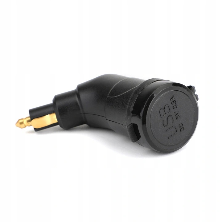 DISPOSITIVO DE CARGA MOTOCICLETA 2 PIEZAS USB 2,1A BMW DIN ADAPTADOR 