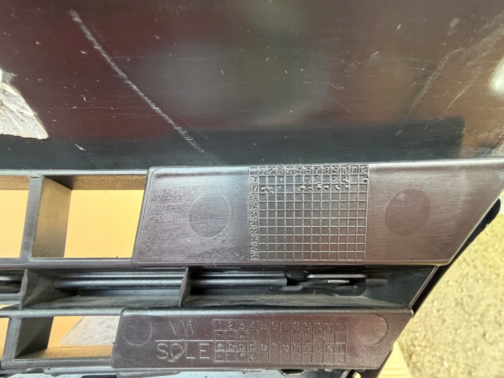 VW GOLF VII LIFT GRILLE CALANDRE PARE-CHOCS AVANT AVANT
