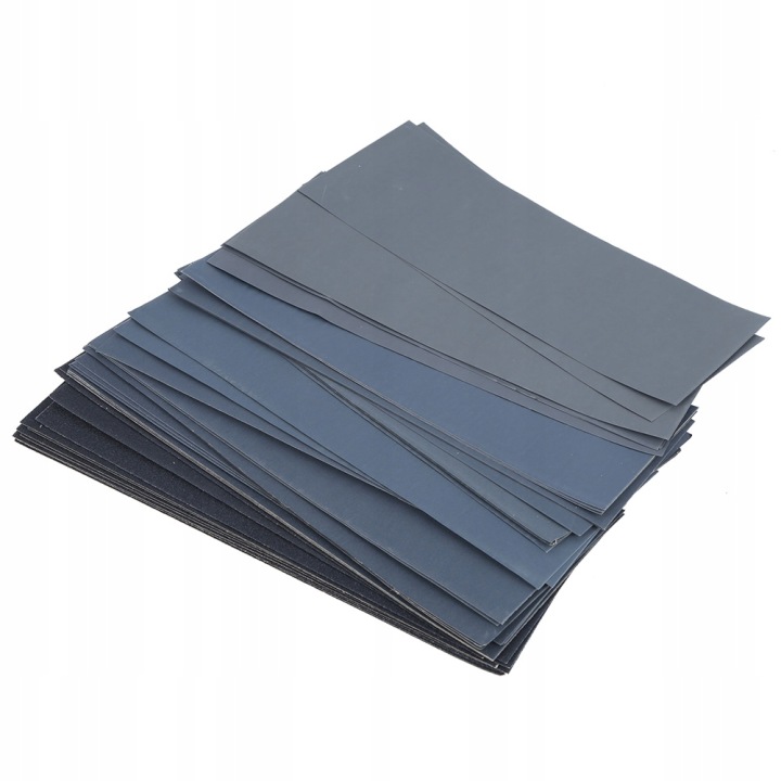 PAPIERY EAU KIT PAPIER SCIERNY AQUATIQUE FEUILLE P120 P3000 KIT 42 PCS