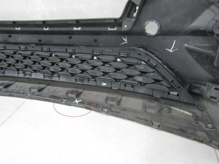 PARE-CHOCS AVANT AVANT HYUNDAI TUCSON III TL LIFT 18-20 LED