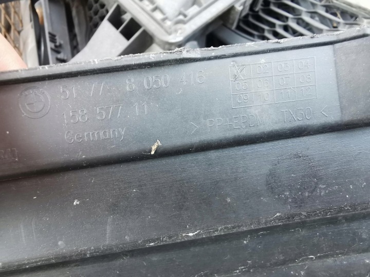 MOULURE SEUIL DROITE BMW SÉRIE 6 F12 F13 8050416