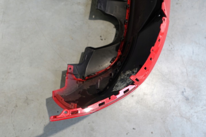 VW BEETLE 5C R-LINE PARE-CHOCS ARRIÈRE ARRIÈRE PDC DIFFUSEUR SPOILER LY3D