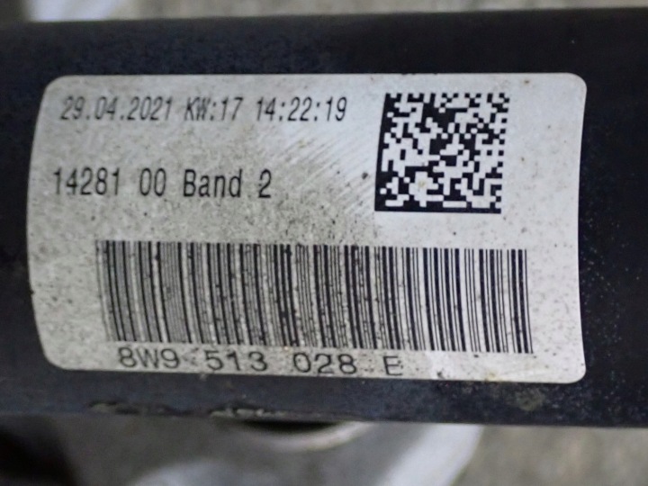 ROTULE DE DIRECTION MOYEU BRAS DE SUSPENSION AMORTISSEUR DROIT ARRIÈRE AUDI A4 B9 2.0D 8W0505436