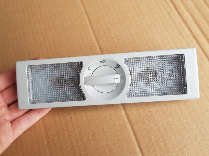 ENSEMBLE LAMPEK PLAFONNIERS VW TOURAN I 1 2003-2010 BON ÉTAT FONCTIONNELLES