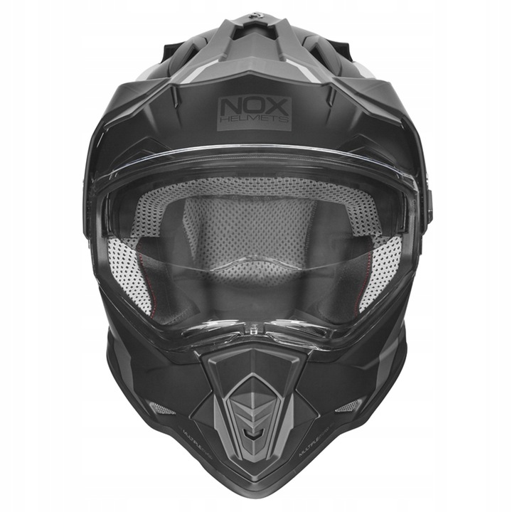 NOX N312 BLOCK CASCO PARA MOTOCICLETA CROSS + PINLOCK XS 