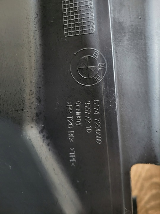 CANAL AIR INFÉRIEUR GUIDE D'AIR BMW 4 F32 F33 F36 7290609