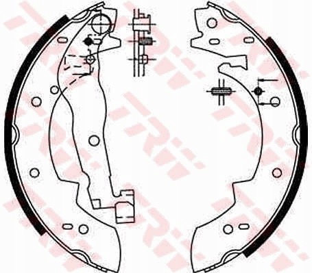 TRW PLAQUETTES RENAULT R16 R20 R21 R25, PEUGEOT 405