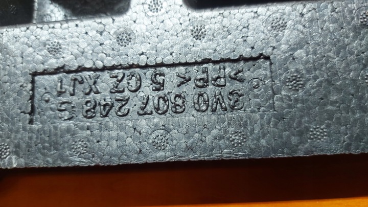 AMORTISSEUR POLYSTYRÈNE PARE-CHOCS AVANT AVANT SKODA SUPERB III 15-