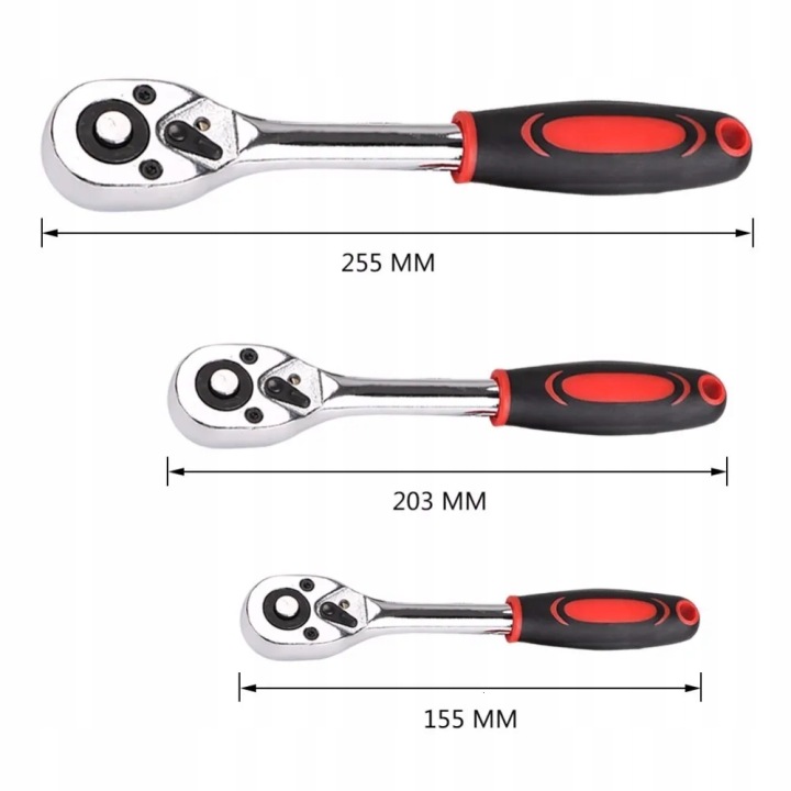 CRÉCELLE 1/2″ TRESZCZOTKA PUISSANT CRV POIGNÉE ROTATIVE CLÉ BOUCHONS