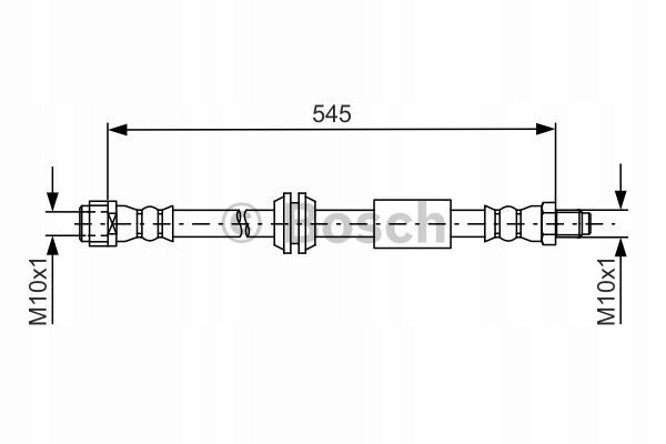 BOSCH 1 987 481 745 CABLE BRAKE ELASTIC photo 6 - milautoparts-fr.ukrlive.com