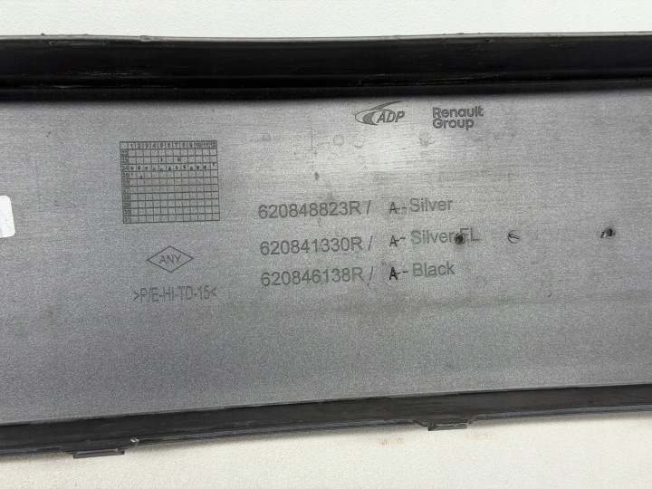 DACIA DUSTER III 24- MOULURE PARE-CHOCS AVANT AVANT SPOILER 620848823R