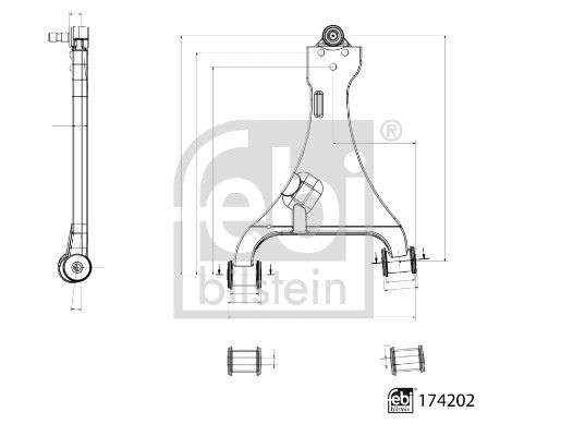 SWINGARM TOYOTA, LEXUS P 