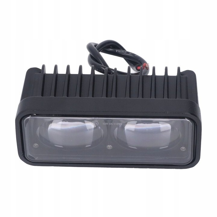 COULEUR CLAIRE LANTERNE SÉCURITÉ CHARIOTS WIDLOWEGO LED DOUBLE LENTILLE BLEUE PHARE AVERTISSEMENT DC12V