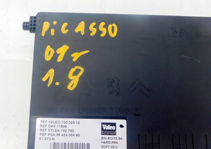 CITROEN XSARA PICASSO 1.8 01R MODULE CONTRÔLEUR CONFORT 9642409480