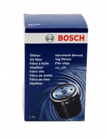 BOSCH FILTRE HUILES MAZDA 626 89-/DACIA DOKKER/LODGY 1,6B 15-