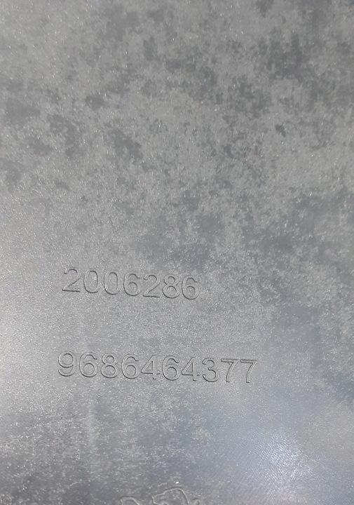 PEUGEOT 206 PLUS PARE-CHOCS ARRIÈRE ARRIÈRE 9686464377