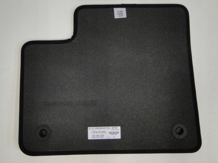 MERCEDES TAPIS DE SOL AMG VELOURS REVÊTEMENT 9F87 GLE C292 292 COUPÉ W166 166