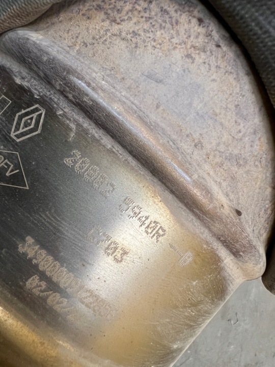 TUYAU D'ÉCHAPPEMENT CATALYSEUR DACIA DUSTER II 2 1.0 TCE