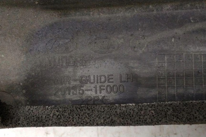 ADMISSION AIR RADIATEUR KIA SPORTAGE V (NQ5) 291361F000 2.66L GASOLINE