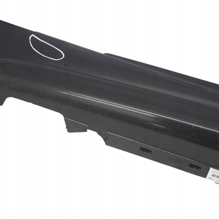 BMW E81 SEUIL MOULURE GAUCHE MODULE NOIR SAPPHIRE