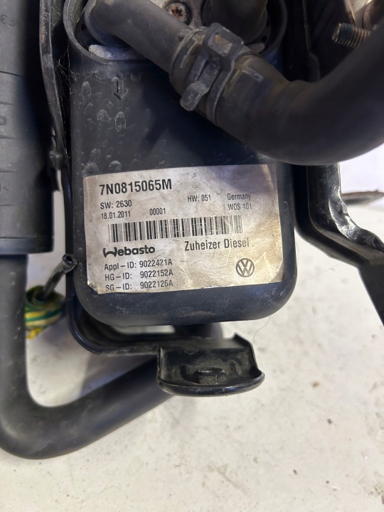 VW SHARAN SEAT ALHAMBRA 7N 2.0TDI WEBASTO CHAUFFAGE DE STATIONNEMENT 7N0815065M