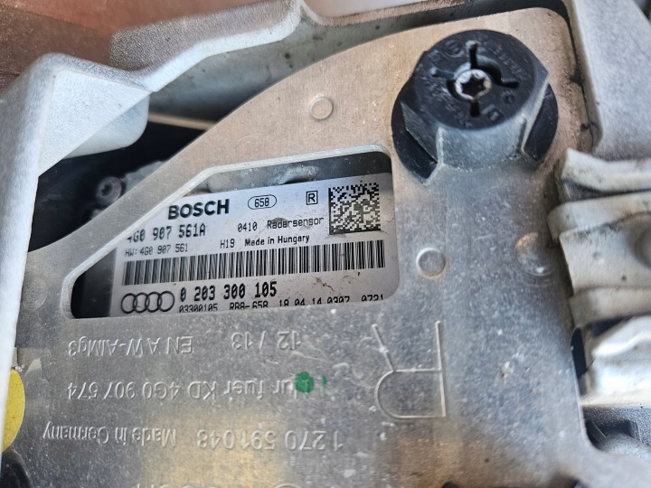 PARE-CHOCS AVANT AVANT AUDI A6 C7 4G 11-15 RADARY ACC CAMÉRA 360 PDC X4