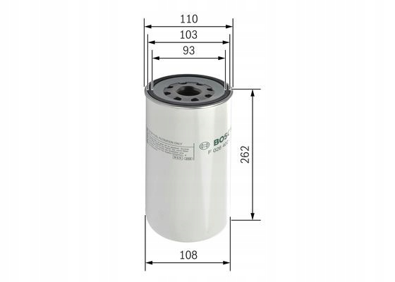 BOSCH F 026 402 017 FILTRO COMBUSTIBLES 