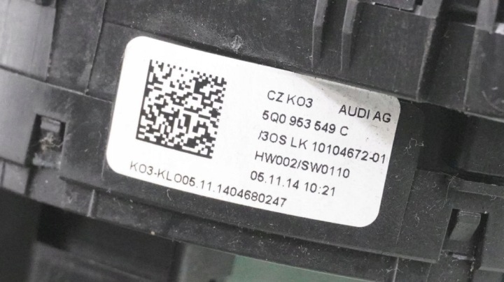 COMMUTATEUR COMPOSITE BANDE AUDI A3 8V 8V0953521BM