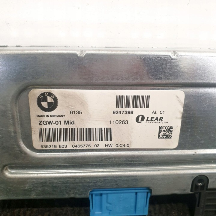 BMW 5 F10 F11 2011 MODULE COMMANDE GATEWAY