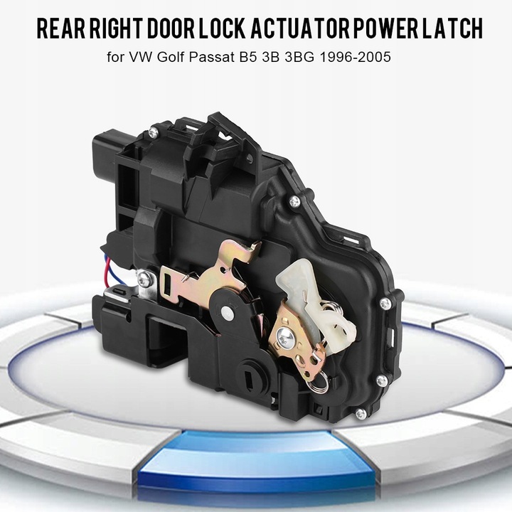 AMORTIGUADOR DE CERRADURA DE PUERTA TRASEROS DERECHOS GACHETA DE RED ELÉCTRICA PARA VW GOLF 8Q 