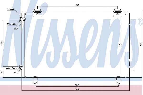 CONDENSADOR NISSENS 94719 