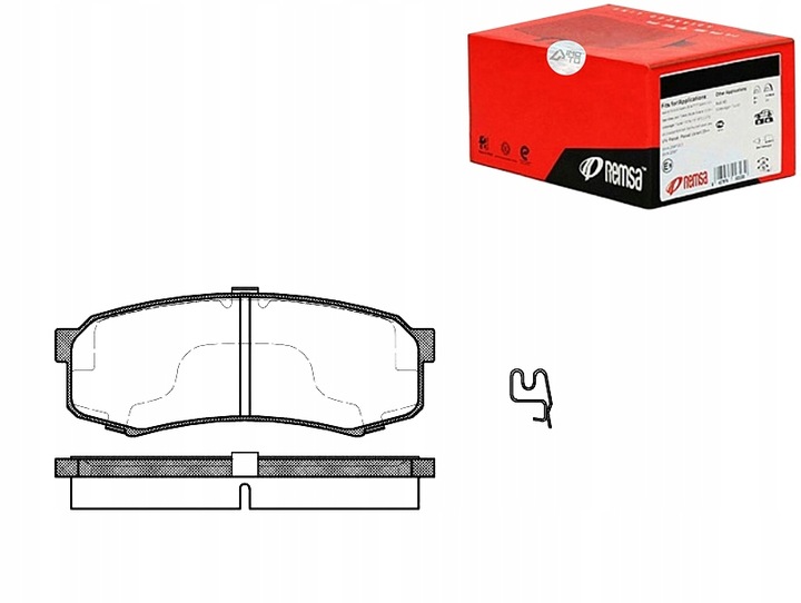 REMSA SABOTS DE FREIN DE FREIN REMSA 4605A389 4605A458 446 photo 1 - milautoparts-fr.ukrlive.com