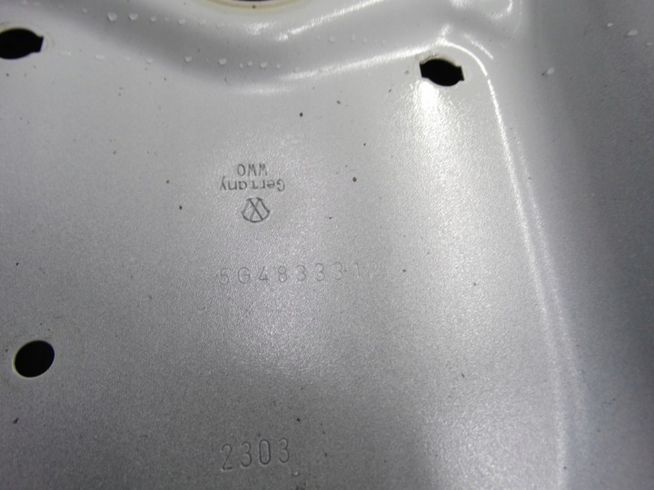 VW GOLF VII 5G4 HAYON 2012-2020 PORTES DROIT ARRIÈRE ORIGINE 5G4833312